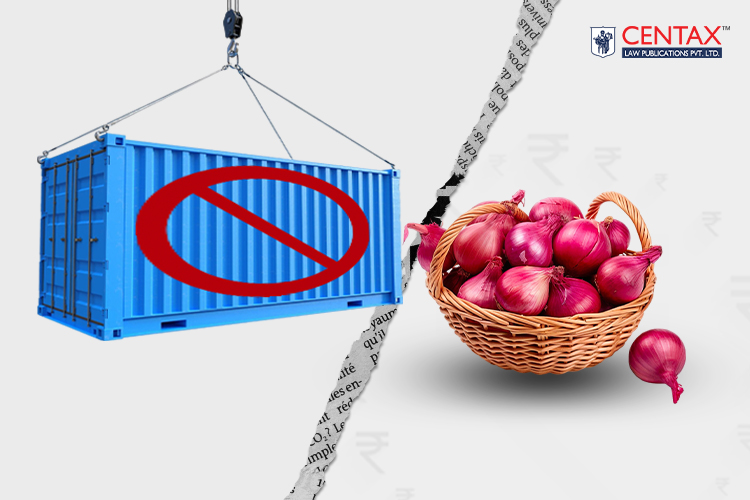 No Export Duty on Onions When Exported Out of India | Notification