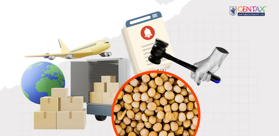 Import of Yellow Peas to Be “Free” Till May 31, 2025, Without MIP and Port Restrictions | Notification