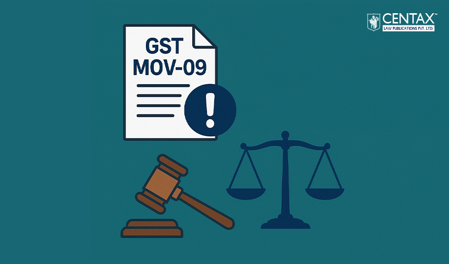 Form GST MOV-09 Notice—AP High Court Clears DTDC of Tax Liability