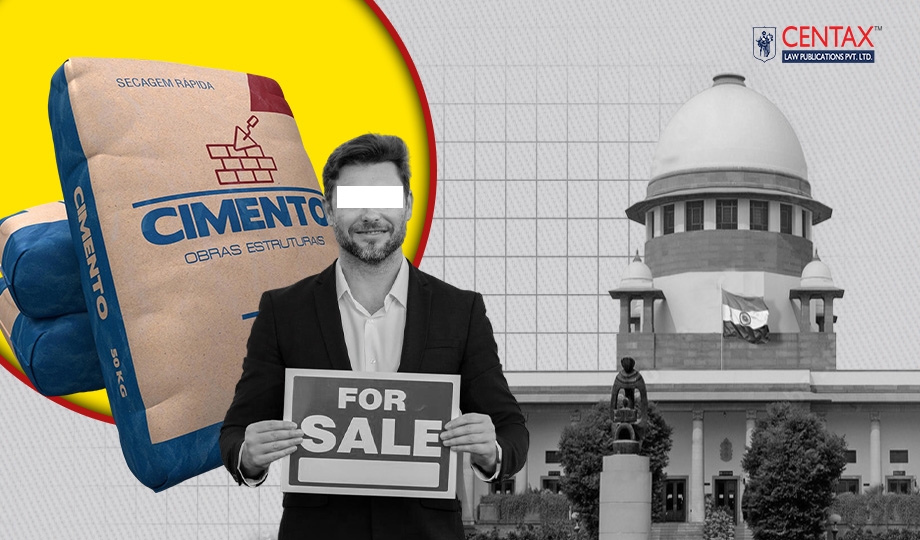 SC Upholds Exemption for Cement Sold to Institutions | Bagging Not Mandatory