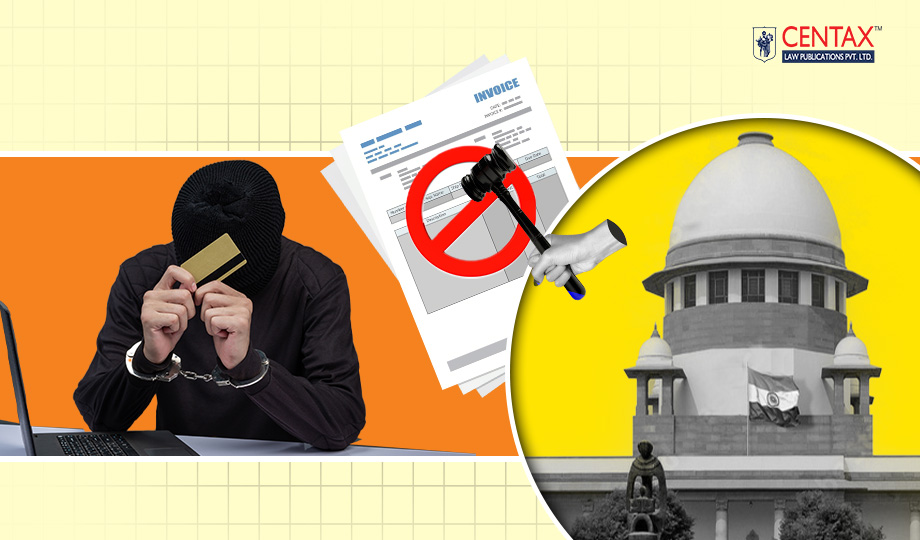 Pre-Arrest Bail Denied in GST Fake Invoice Scam | HC