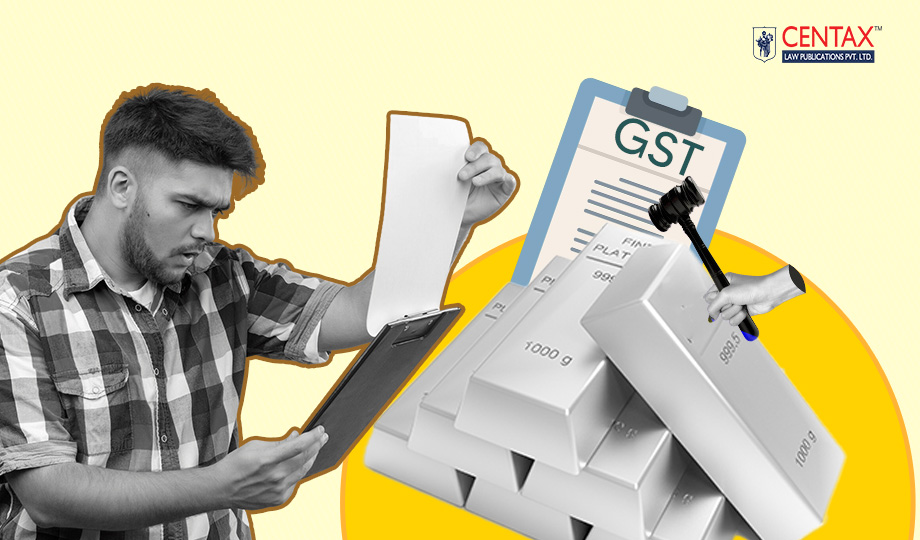 Barter of Silver Scrap for Ornaments Is Taxable Under GST | AAR