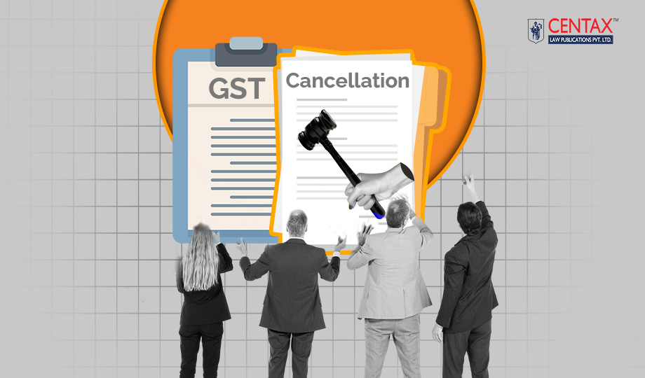 GST Cancellation SCN to Be Decided in 3 Months After Fresh Inspection | HC
