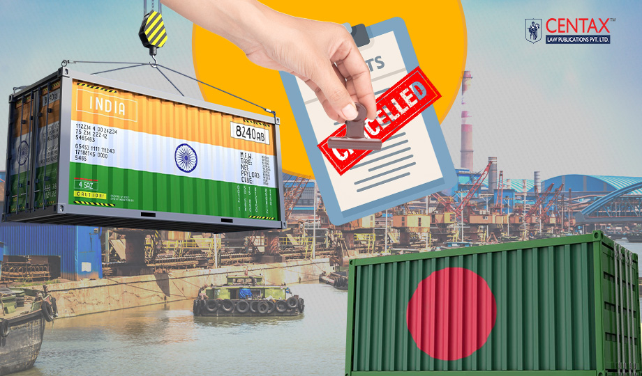 DGFT restricts certain imports from Bangladesh to Nhava Sheva Seaport