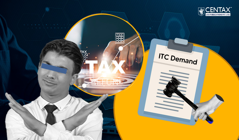 No Writ Against ITC Demand Order; Appeal Remedy Available