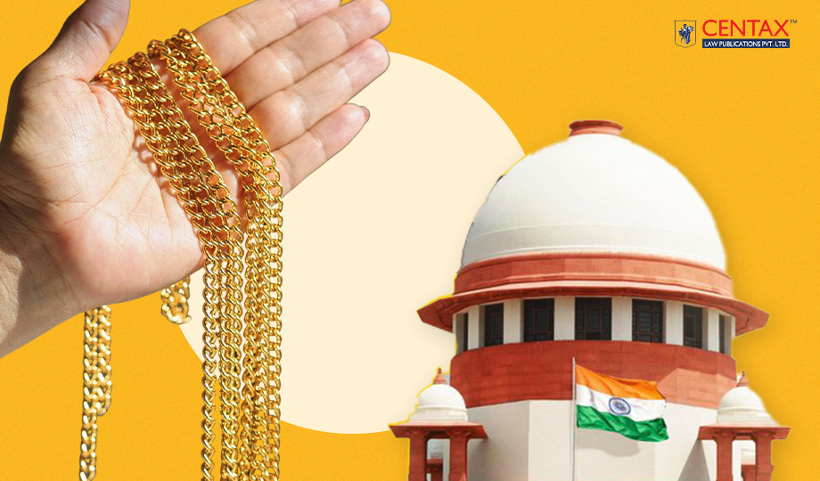 HC Directs Customs to Release Gold Chains of Uzbek National