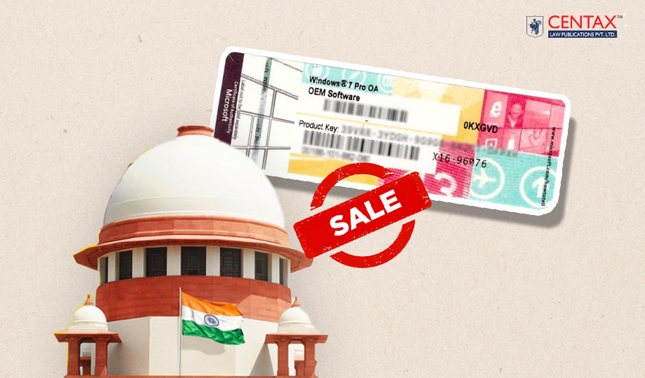 Installing Software With COA Stickers Is Sale—Not Service | SC