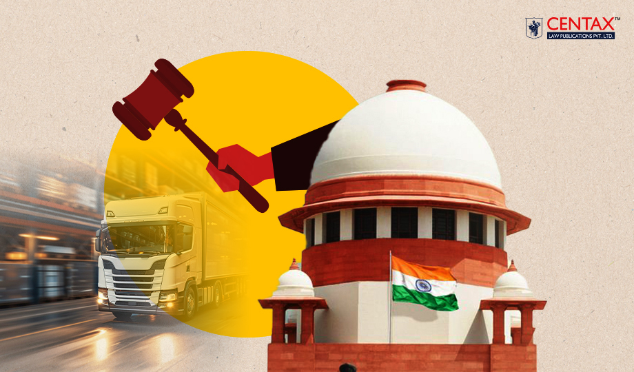Dispute on Goods Detention by Alleged Transporter Needs Appeal Not Writ | HC