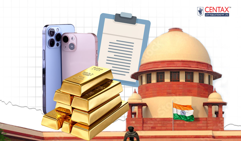 HC Declines Writ Against Gold and iPhone Confiscation | Appeal to Proceed on Merits