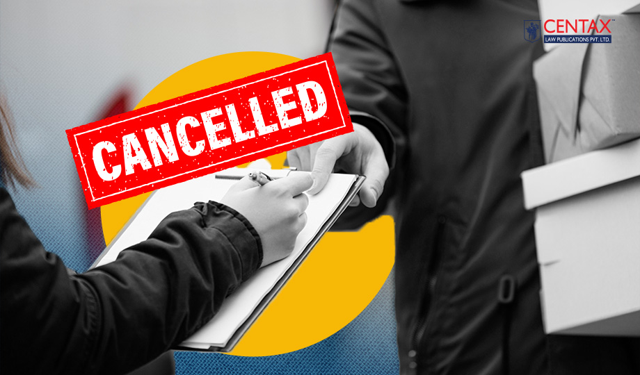 No Proceedings Against Buyer If Supplier’s Registration Cancelled Later | HC