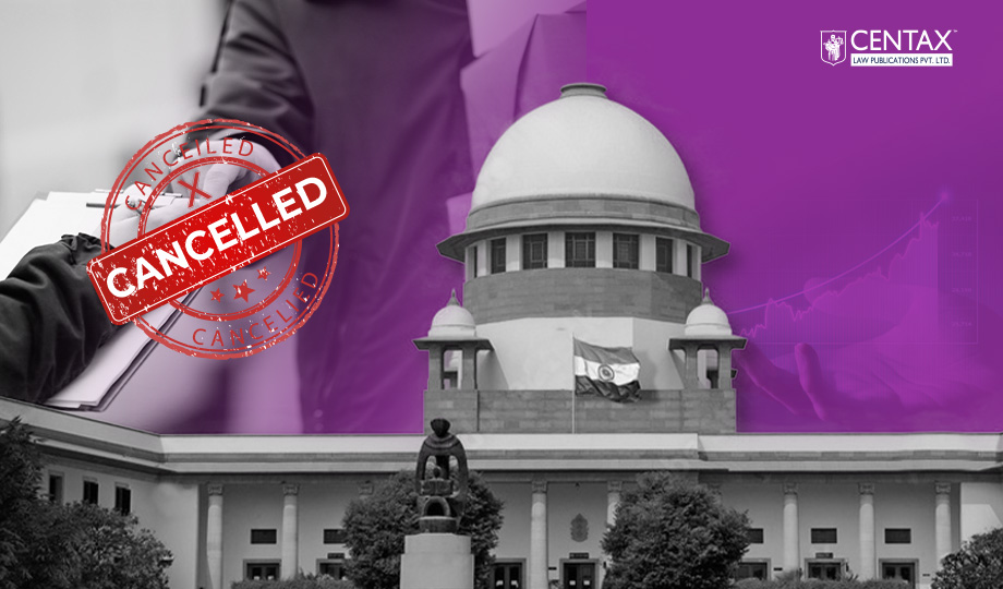 ITC Can’t Be Reversed Just Because Supplier’s Registration Was Later Cancelled | HC