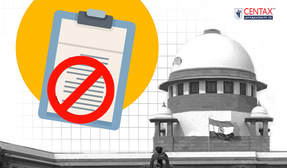 Writ Dismissed in Fake GST Transactions Case | HC