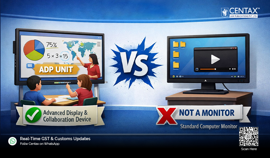 Interactive Flat Panels Classified as ADP Units – Not Monitors | SC