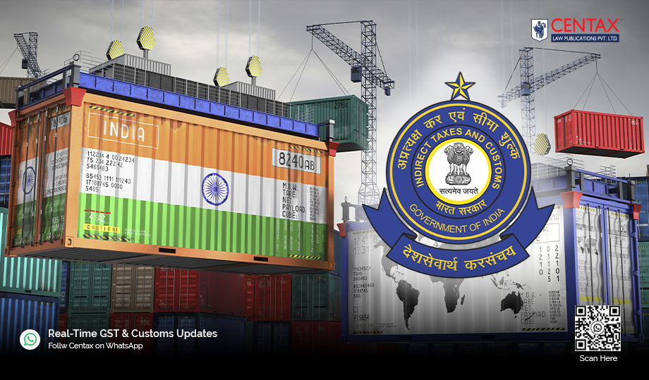 CBIC Procedure for Export Cargo Returning to India