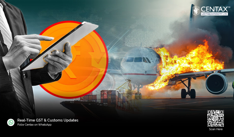 Aircraft Fire Extinguisher May Qualify as Aircraft Part | CESTAT