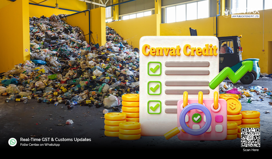 Cenvat Credit Allowed on Hazardous Waste Disposal | CESTAT