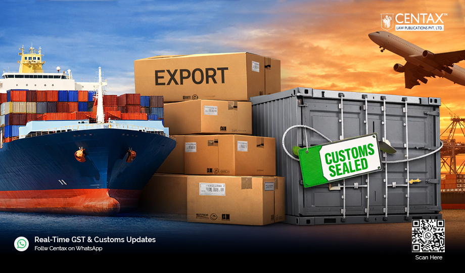 No Validity Limit for Exporters’ Self-Sealing Permission | CBIC