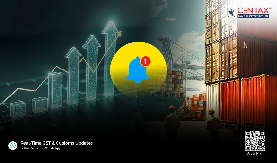 Revision of Tariff Values for Specified Goods Under Customs | Notification