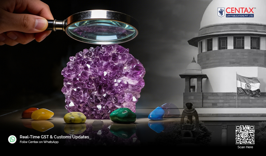 SC Upholds No Reclassification of Mineral Spirit as HSD