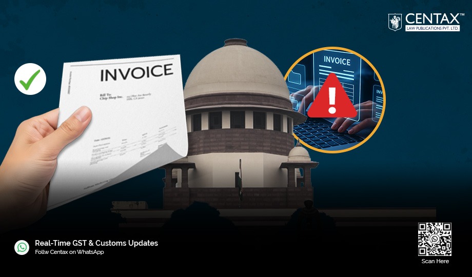 Physical Invoice Required Under Rule 138A – Electronic Copy Insufficient | HC