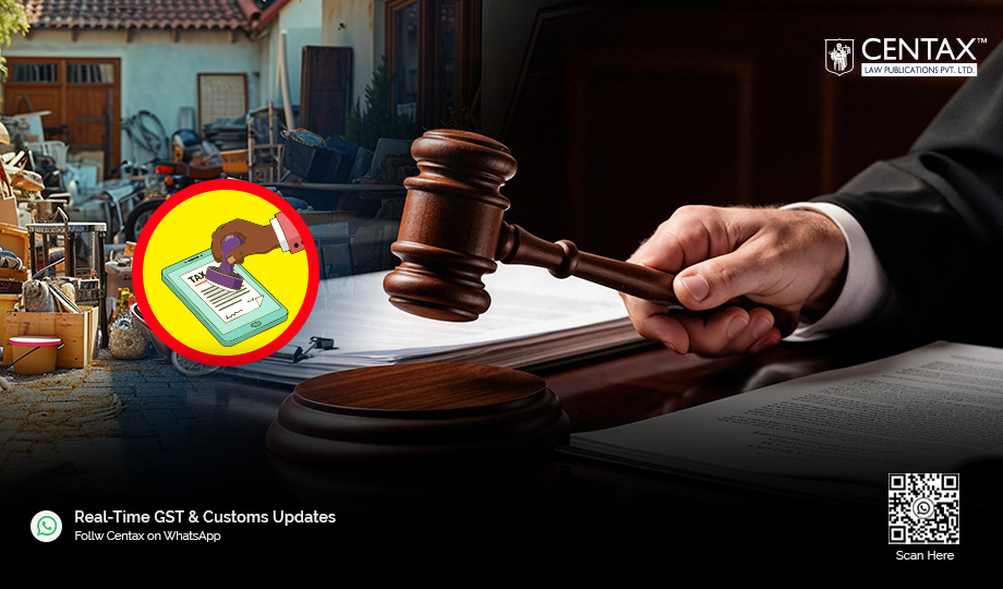 Scrap Sales Taxable Post-1964 Amendment | SC Ruling