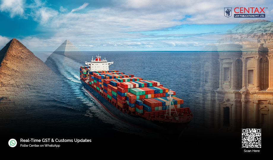 DGFT Adds Egypt & Jordan to RELIEF Export Scheme