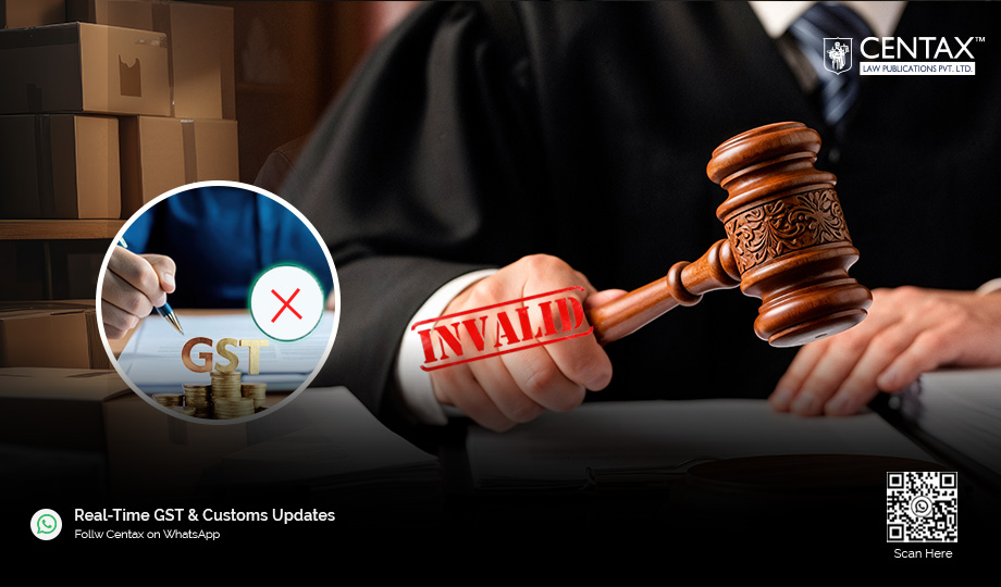 GST Registration Cancellation Proceedings Invalid for Non-Supply of Verification Report | HC