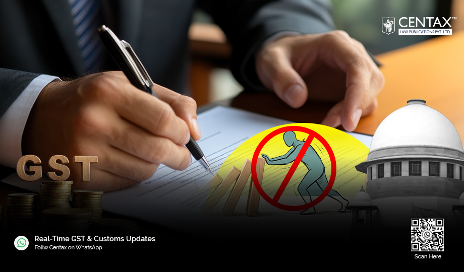 GST adjudication limitation
