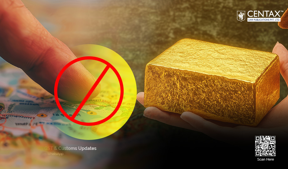 No Confiscation of Gold Without Foreign Marking | CESTAT