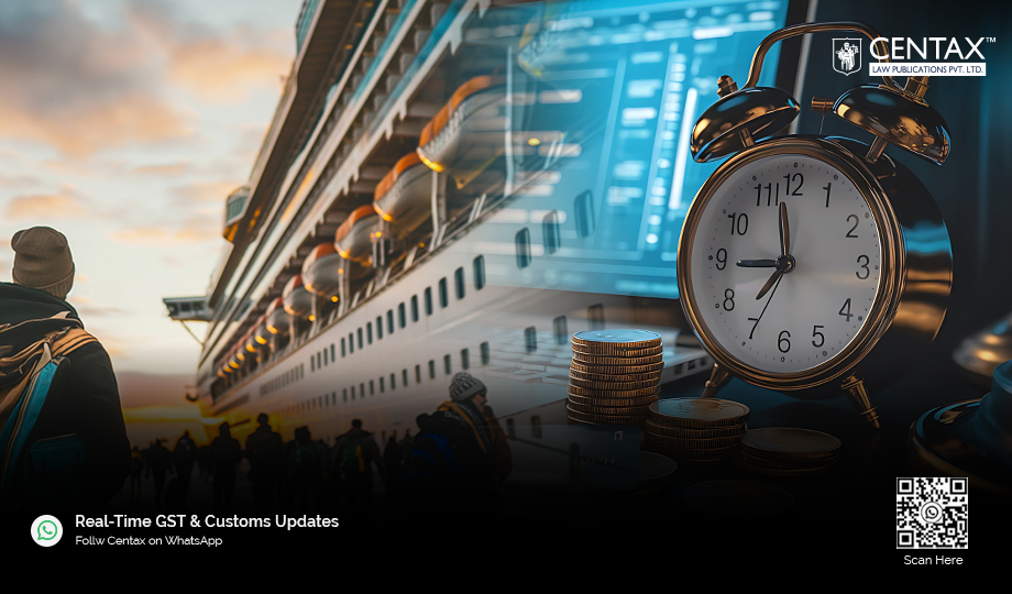 CBIC Waives Merchant Overtime Charges for International Cruise Passenger Clearance