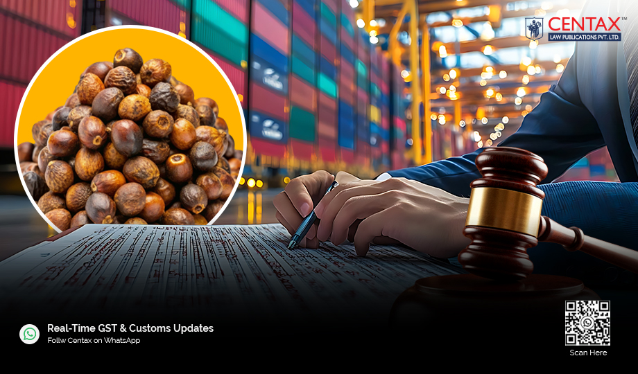 SC Confirms Customs Classification of Heat-Processed Areca Nuts